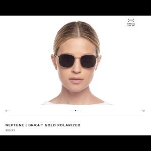 NEW Le Specs Neptune Sunglasses 49mm